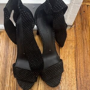 Elegant Black Studded Heels by Charles David